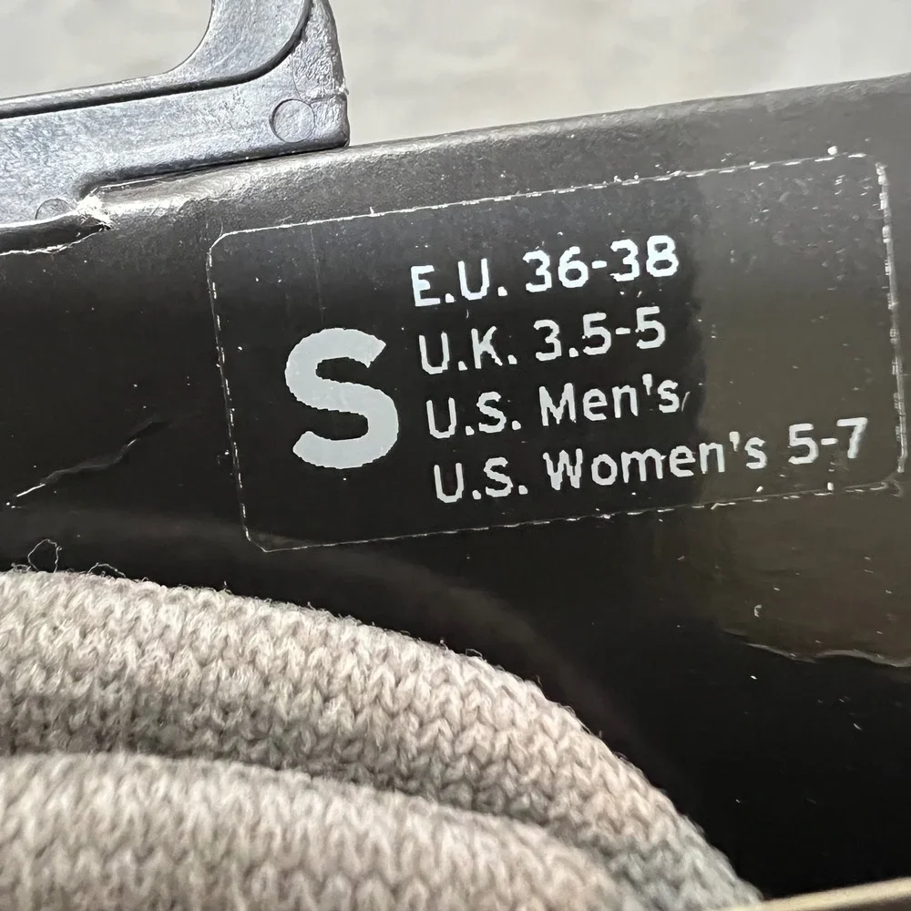 Salomon Predict Low Running Socks Quet‎ Shade Heather White Size Small